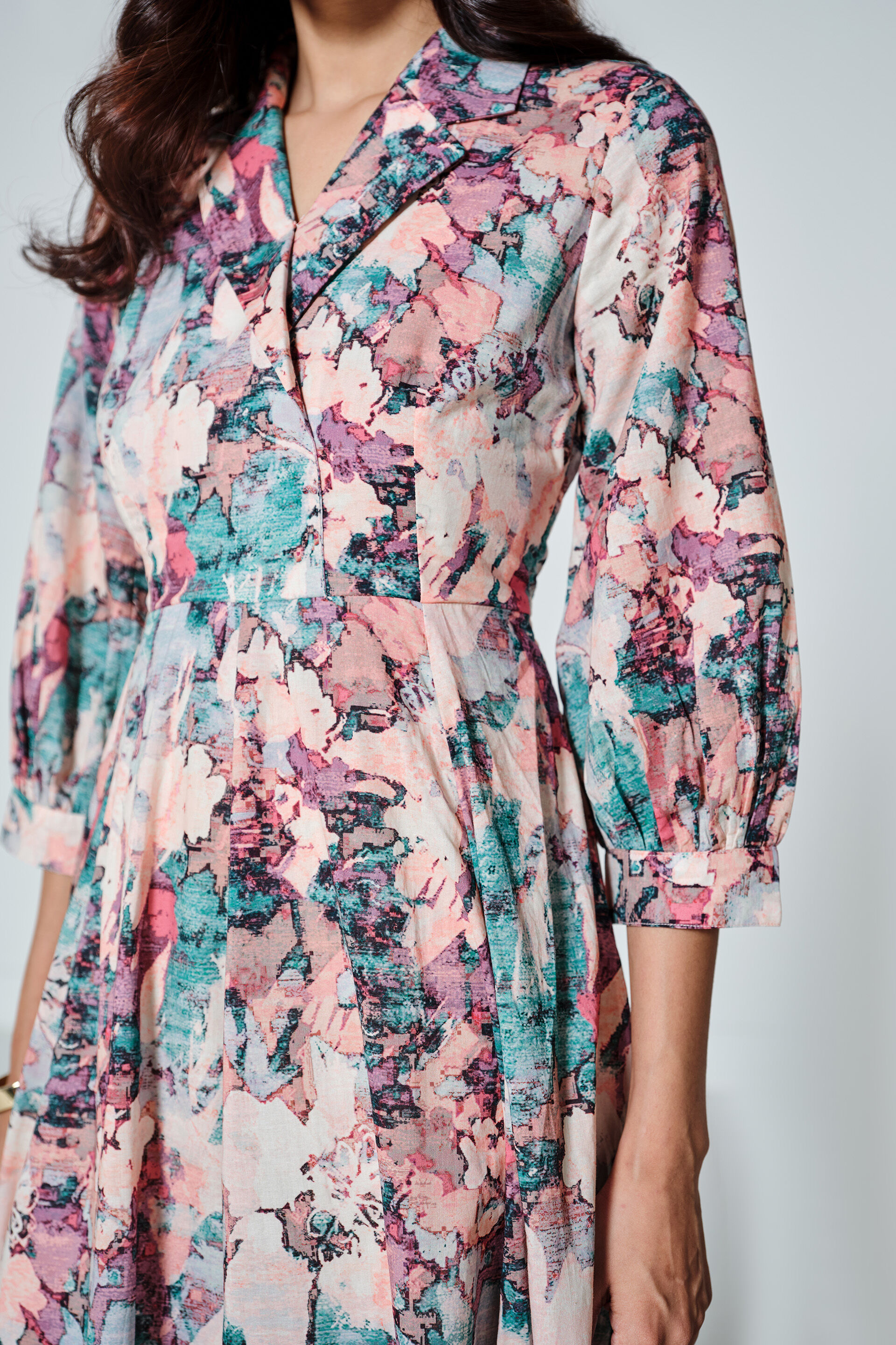 Larger Than Life Florals Maxi Dress, Multi Color, image 3